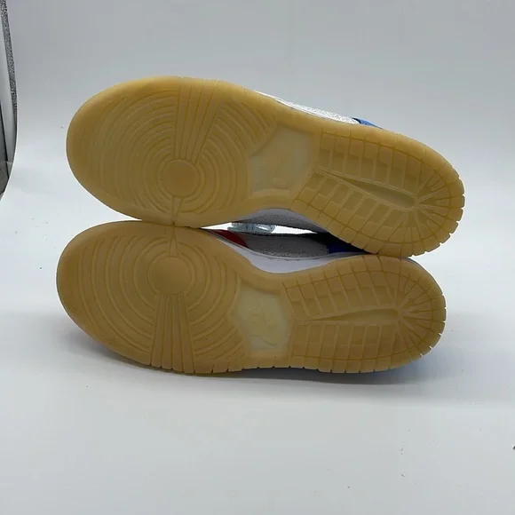 Used Nike Dunk Low Nike 101 GS Sneakers Shoes White DX3363-100 - Picture 5 of 5